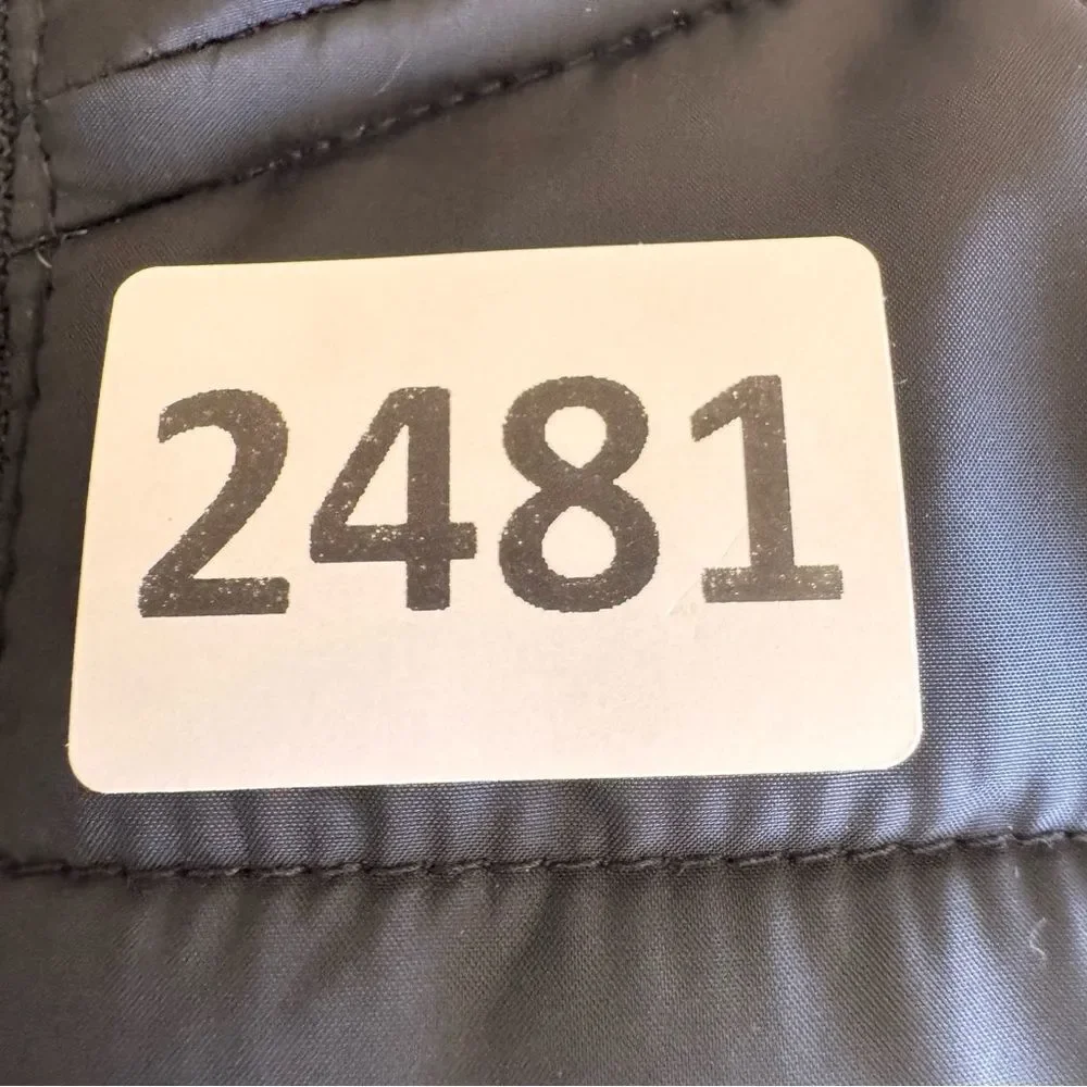 H&M black Hooded Athletic Boys Jacket SZ M #2481